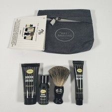 NEW The Art of Shaving Starter Kit Unscented Oil Cream Balm Brush Hair Removal