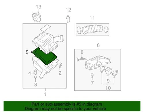Filtro de aire original GM 15942429 Foto 3 de 3