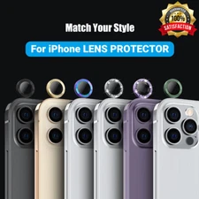For Apple iPhone 14 13 12 Pro Max Camera Lens Screen Protector Tempered Glass