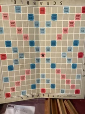 Vintage 1948-1953 SCRABBLE Board Game Selchow & Righter
