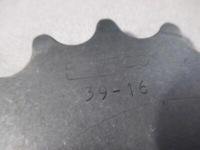 Vintage NOS Portco 39-16 Steel Front Sprocket Fits: Motorcycle
