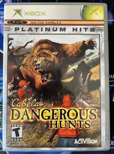 Cabela's Dangerous Hunts (Original Xbox) Platinum Hits -No Instruction Manual- - Picture 5 of 6