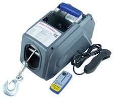 B WARE Elektrische Funkwinde Winde Seilwinde bis 2700kg Forst PKW Boot 12 Volt