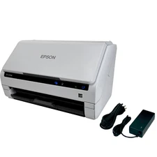 Epson WorkForce J381B DS-575W Wireless Color Duplex Document Scanner w/Adapter