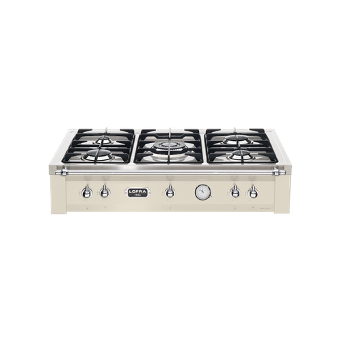 Lofra trbi 96/5 Range Top Dolce Vita Ivory Recessed 90 CM - 5 gas fires of  | eBay