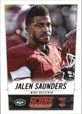 2014 Score Football Card #376 Jalen Saunders Rookie
