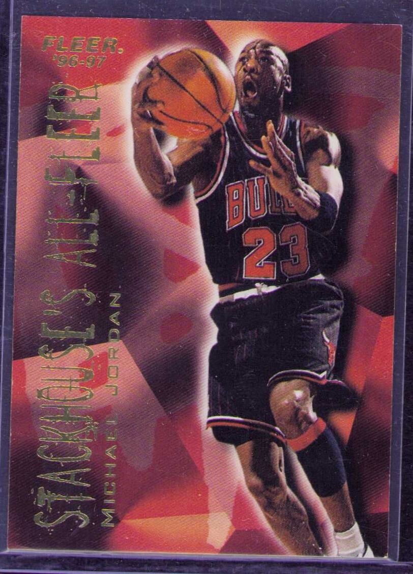 1996-97 Fleer -Stackhouse's All-Fleer #4 Michael Jordan