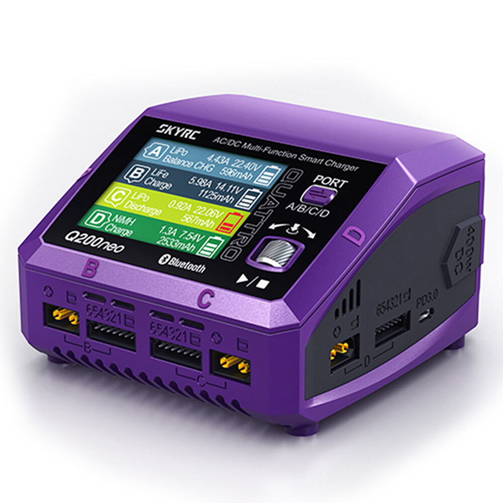 SkyRC Q200 neo Lipo Battery Balance Charger Discharger AC DC 10A