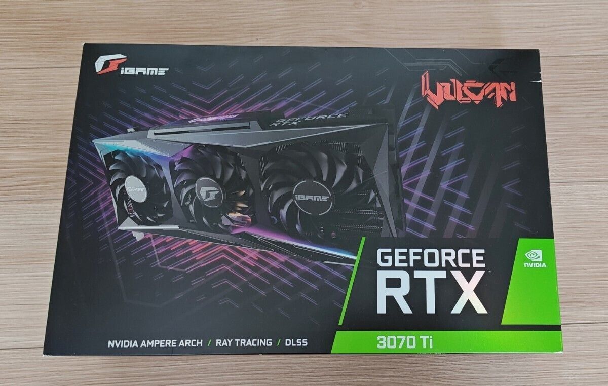 Colorful iGame GeForce RTX 3070 Ti Vulcan OC 8G GDDR6X Colorful iGame GeForce RTX 3070 Ti Vulcan OC 8G GDDR6X