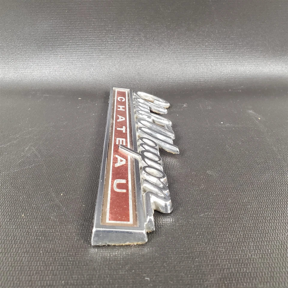 Ford Club Wagon Chateau Van 68-72 emblema metálico cromado 26663 Foto 4 de 4