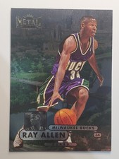 1997-98 Metal Universe Championship #22 Ray Allen ~ Milwaukee Bucks