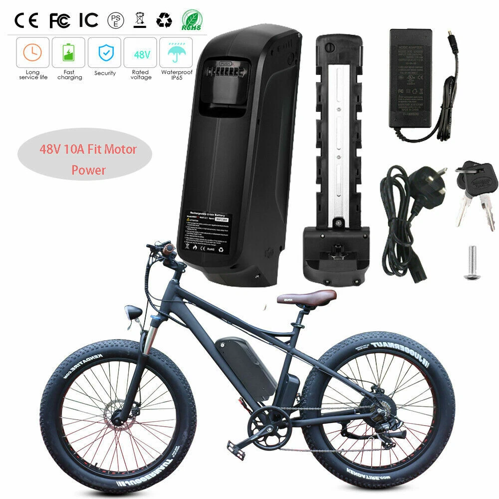 48V 10Ah Lithium Battery Fit Motor Power 1000w Electric E Bike R001 Series