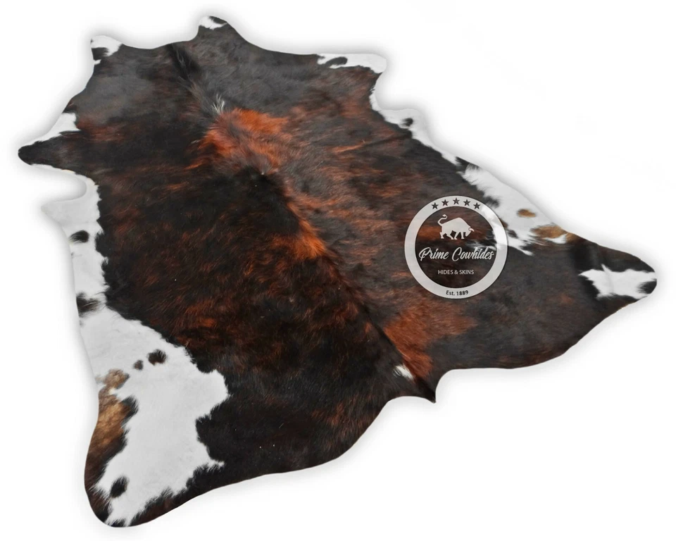 Cowhide Rug - Brindle Tricolor, High quality, Kuhfell, (M)(L)(XL)(XXL) - Image 2 of 3