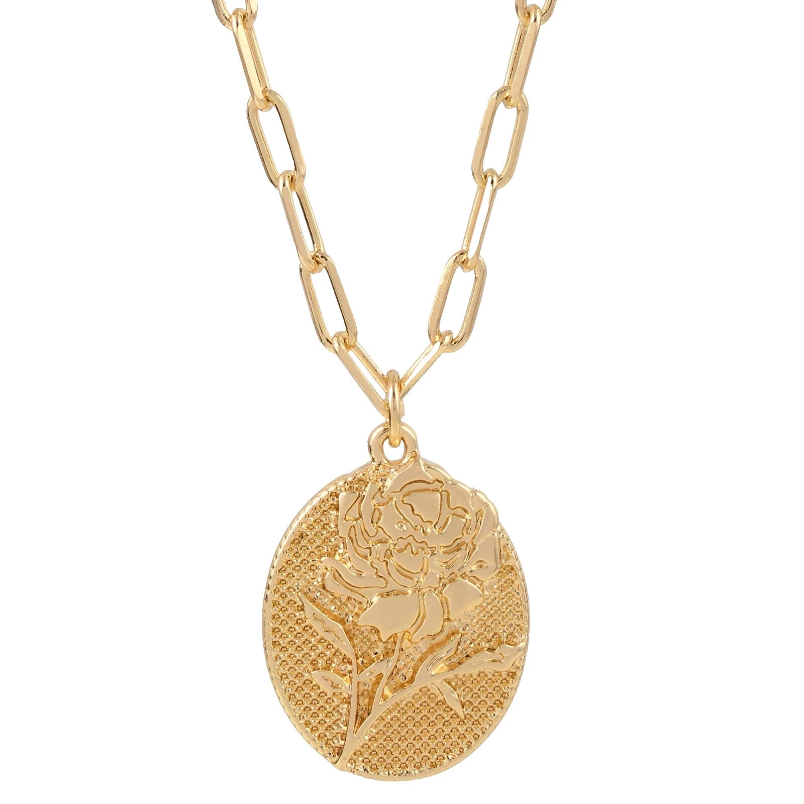 Brass Stone Chain Fashion Necklaces & Pendants