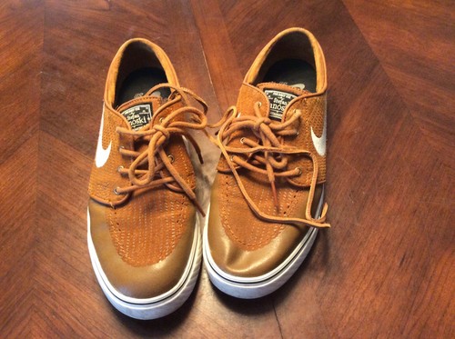 Nike Stefan Janoski Arancione e Marrone Chiaro Scarpe Da Skate 632198-211  Taglia 8 | eBay