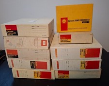 Eight Kodak Carousel Slide Trays 80/140 PLUS Stack Loader  Sound Synchronizer 2