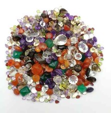 Natural Mix Loose Faceted Mix Semi Precious Loose Gemstone Lot 100 carats