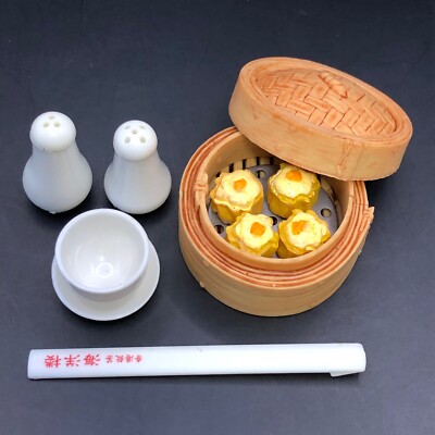 steamed meat dumpling food sample Kaiyodo Japan 7-ELEVEN limited vintage