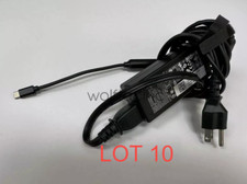 LOT 10 65W USB C Type C Charger Adapter for Dell 5510 5520 5310 5320 5420 7410