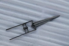 old antique Mughal Rajput Maratha warrior wootz steel blade tiger knife katar