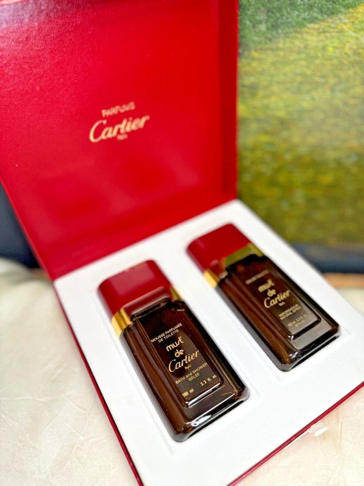 MUST DE CARTIER BY CARTIER 100ML GEL DE BAÑO Y DUCHA, 100ML EDT SPRAY (NUEVO CON CAJA) Foto 4 de 4