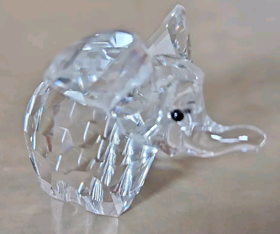 Swarovski Baby Elephant 7640NR040000 Crystal Figurine | eBay