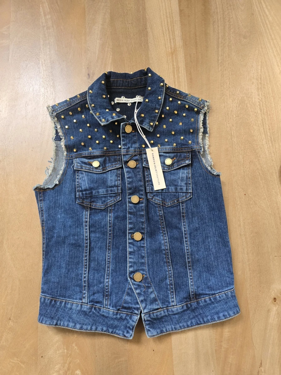 Vintage Y2K Amethyst Distressed Denim Vest – 23 Plus