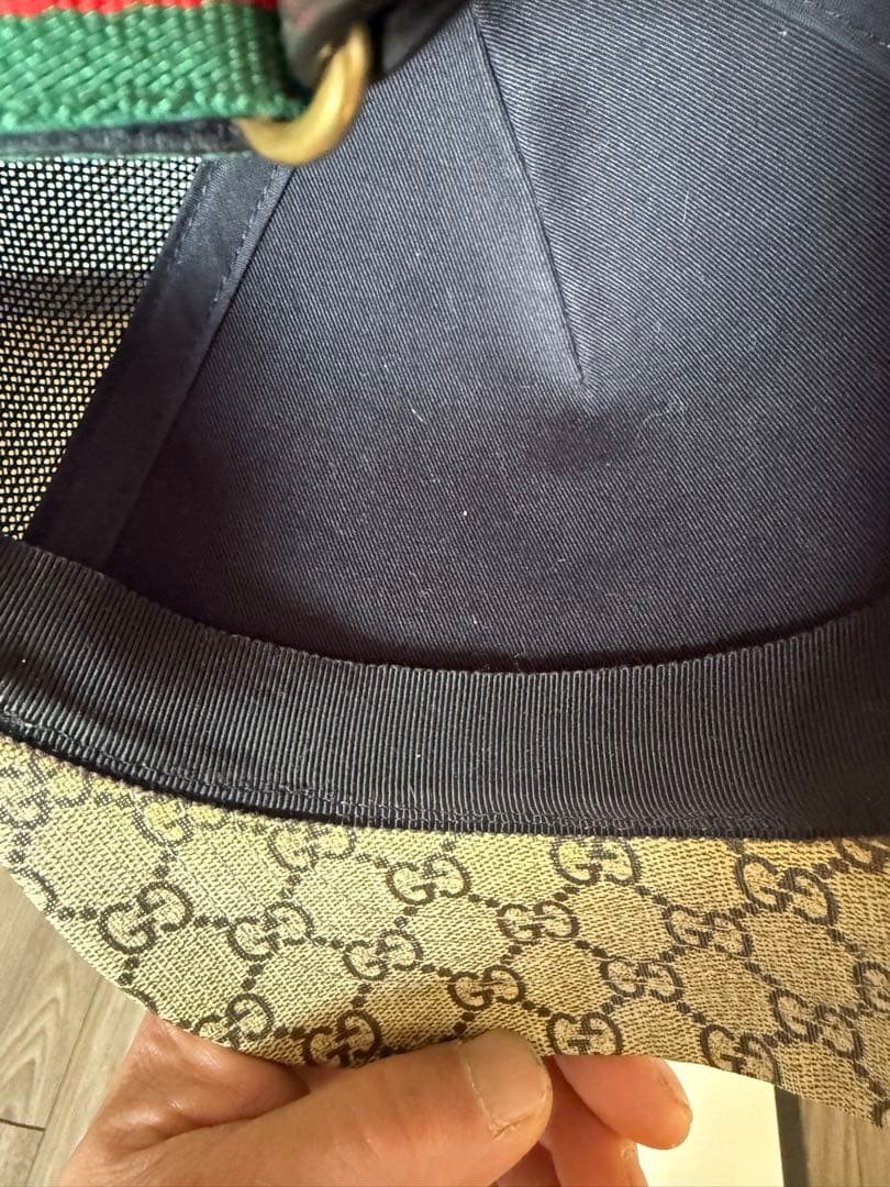 GUCCI GG Pattern Snake Design Hat - image 10