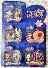 1 Littlest Pet Shop collectors 5 pack cats 9,11 birds 12,59 collie dog 58 ++ New