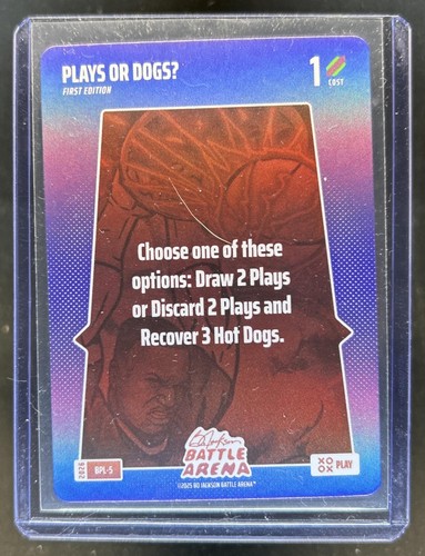 2026 Bo Jackson Battle Arena Griffey Plays Or Dogs? Bonus Foil #BPL-5