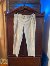 Columbia Men's Flex Fit Khaki Chino Pants 40x30 Beige Straight Leg