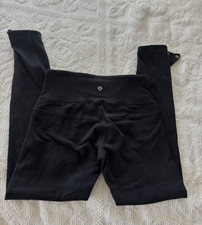 Lululemon Black Leggings With Snaps Size 4