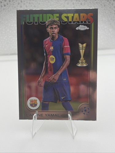 2024-25 Topps Chrome Uefa Club Competitions - Future Stars Lamine Yamal #27