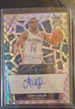 2024-25 Panini Mosaic - Scripts Adam Flagler, Adam Flagler #MS-FLG (AU, RC)