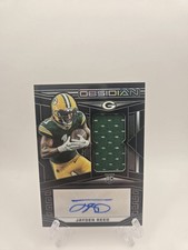 2023 Panini Obsidian - Rookie Jersey Autographs Jayden Reed #213 /199 (AU, MEM,