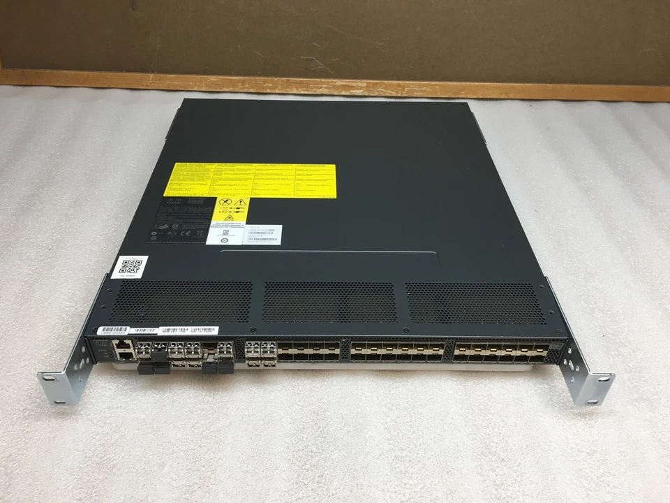 Cisco MDS 9148 DS-C9148-16P-K9 V02 Multiayer Fabric Switch with Dual PSU & Ears - Image 4 of 4