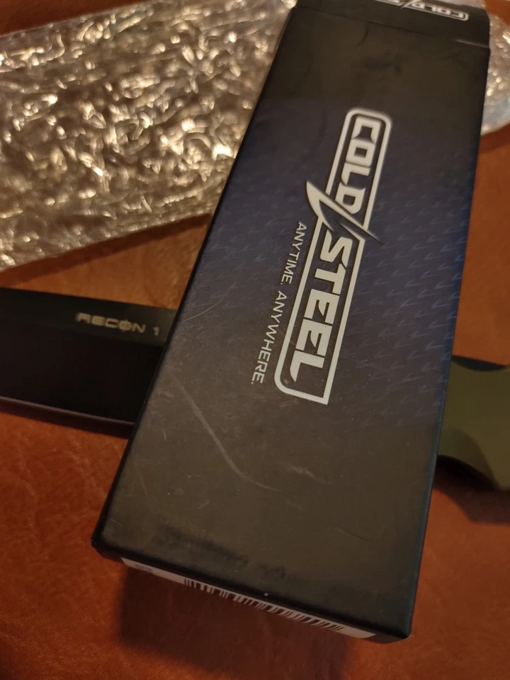 Cold Steel Recon 1 Tanto Green G-10 Handle DLC Coating  - Image 4 of 4