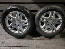 Mercedes-Benz Aluminum Wheels Set of 4 16 Inch 5x112 ET36 5-DUAL-SPOKE Silver