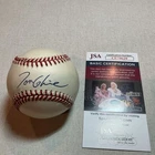 Tom Glavine JSA COA Autograph Signed Baseball Atlanta Braves
