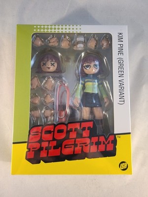 KIM PINE Figure Bright Green Variant Scott Pilgrim Bottle Neck