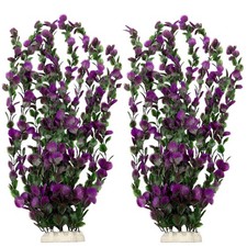 Tfwadmx Large 25.6 inch Aquarium Plants 2 Pcs Tall Artificial Water Seaweed f...