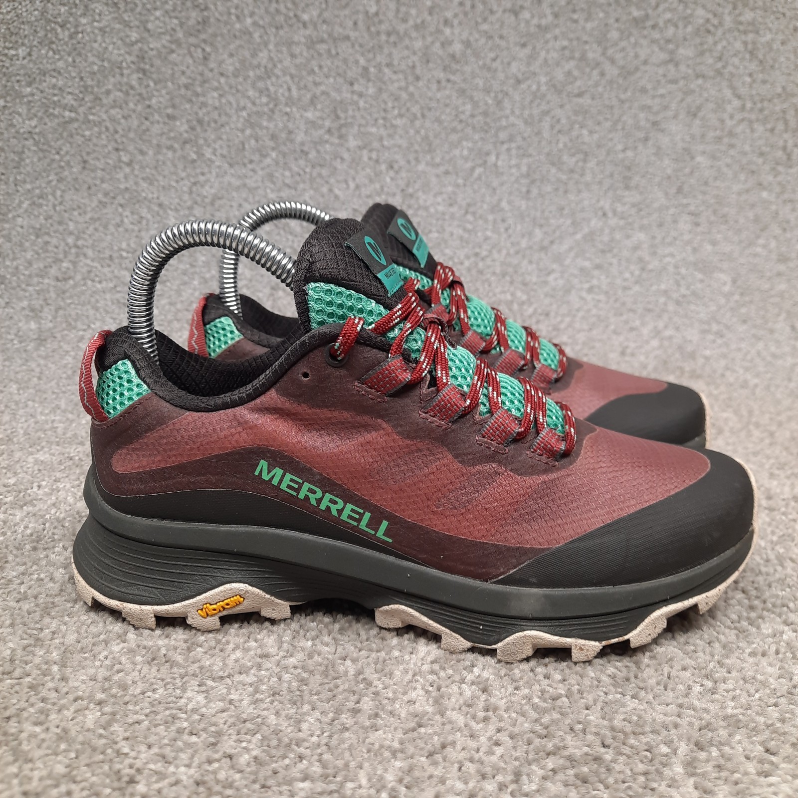 Scarpe da trekking Merrell Moab Speed da donna taglia 6 Burlwood marrone sneaker J066858