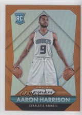2015-16 Panini Prizm Rookies Orange Prizm 44/65 Aaron Harrison #319 1f0