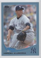2013 Topps Wal-Mart Blue Hiroki Kuroda #318 0a1