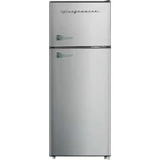 7.5 Cu. Ft. Mini Refrigerator in Platinum with Top Freezer