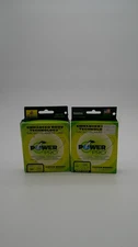 Lot of 2 Power Pro Moss Green Micro Filament Line 10lb. & 50lb Test
