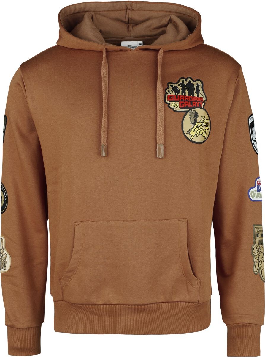 Стражи Галактики Капузенпулловер Херрен Грут - Символы Брауна 15490₽