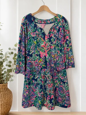 lilly pulitzer dress 3/4 sleeve size small - Image 1 of 3