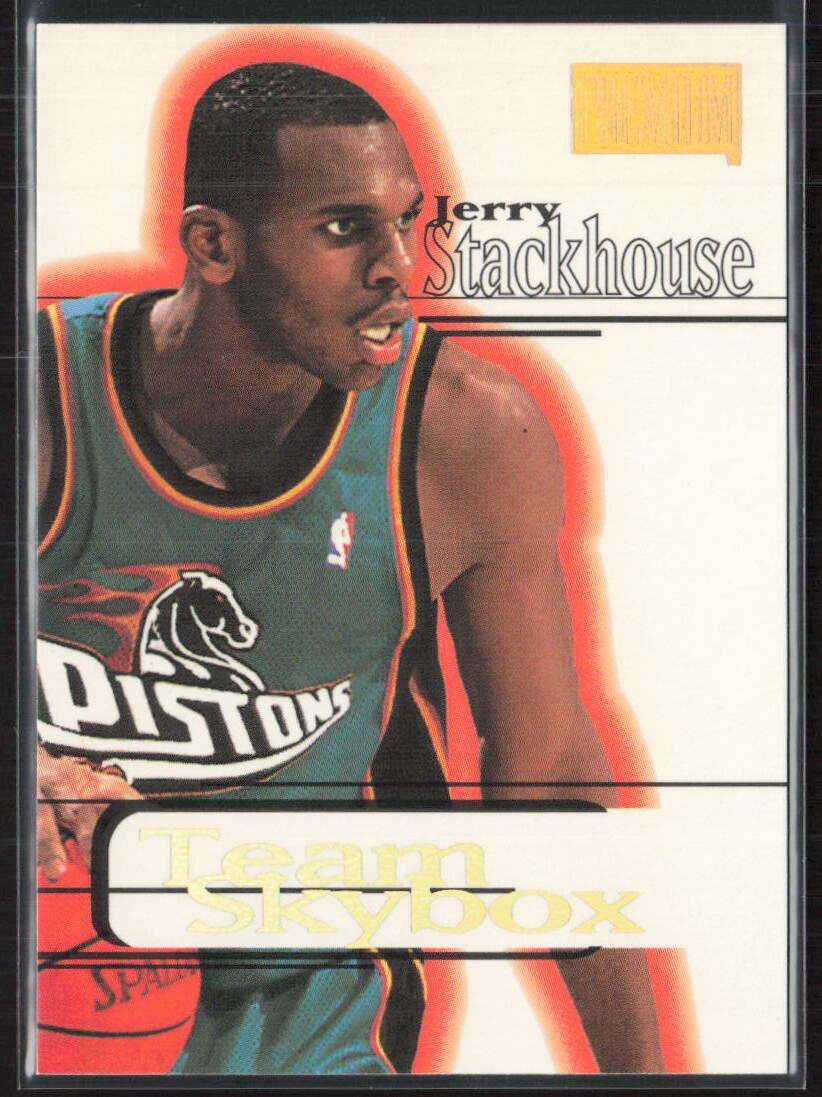 1997-98 SkyBox Premium #245 Jerry Stackhouse Detroit Pistons (B2)