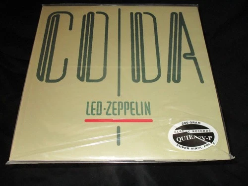 Led Zeppelin Coda Sealed Vinyl Record LP USA 2001 Classic Records Hype Sticker